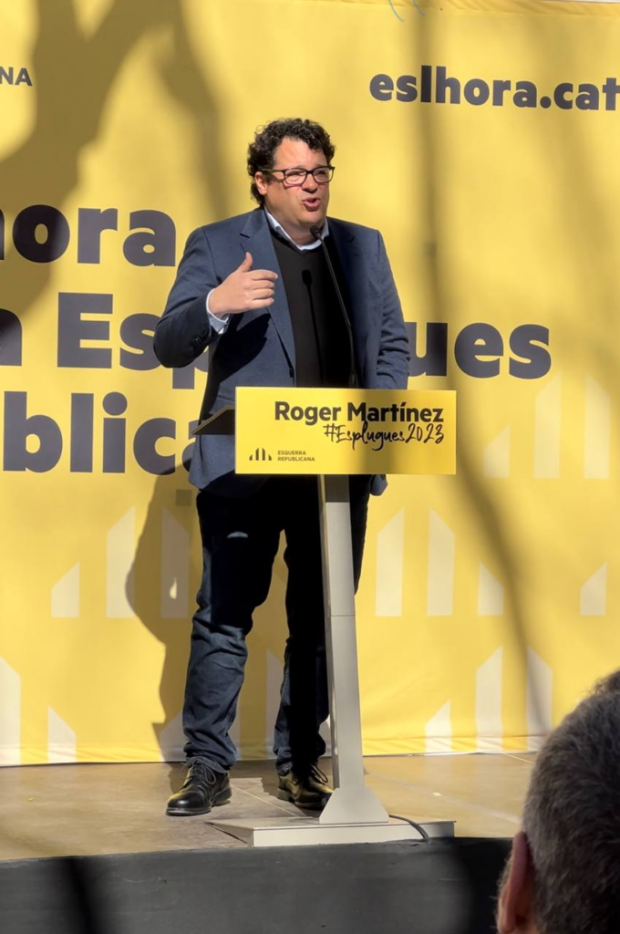 Roger Martínez, candidat a l'alcaldia