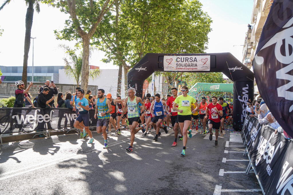 Guairebé 800 participants a la Cursa Solidària