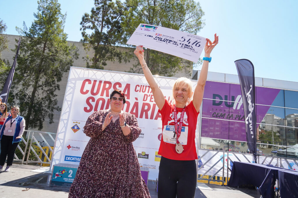 Guairebé 800 participants a la Cursa Solidària