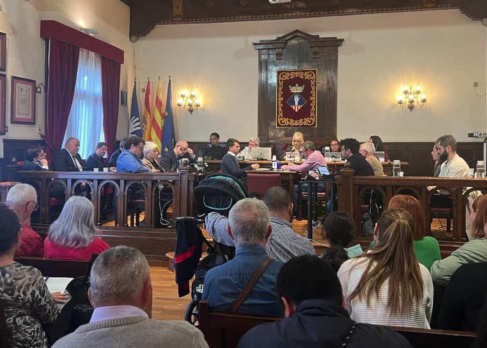 El Barco al Ple Municipal d'Esplugues