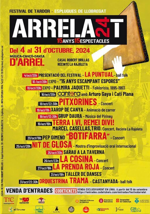 arrela't cartell festival música